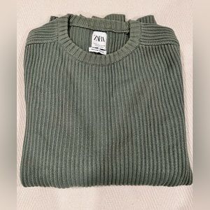 Mens Zara Crew neck sweater - 100% Fine Cotton